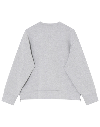Day Birger et Mikkelsen - Crewa Scuba Sweatshirt - Grey Melange